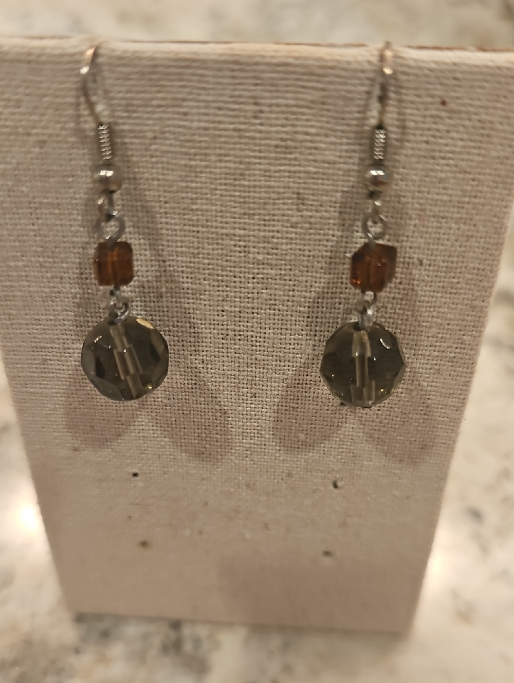 Beautiful Hook Crystal Earrings